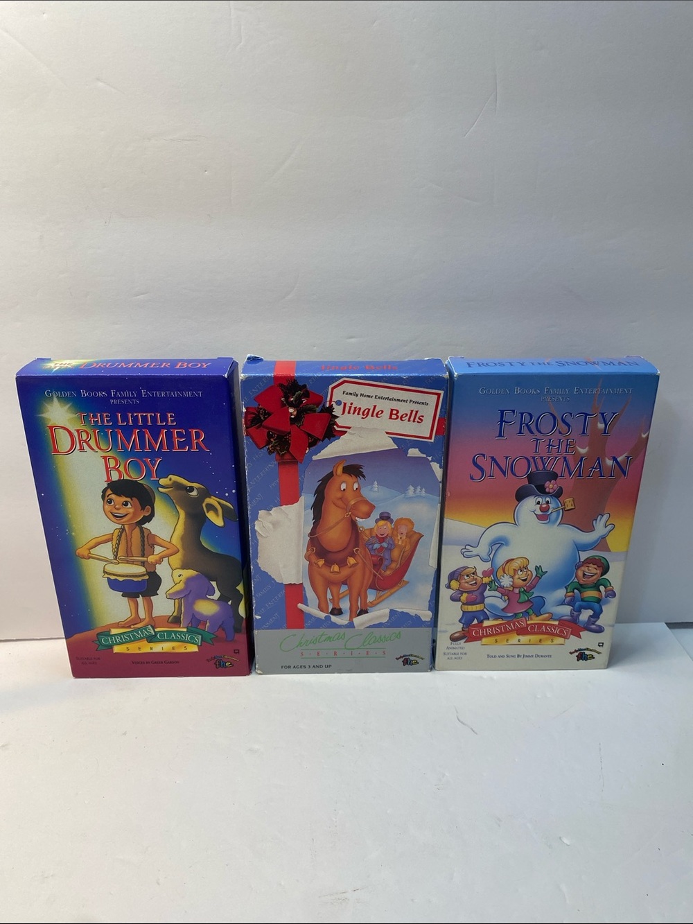 Vintage Christmas vhs bundle